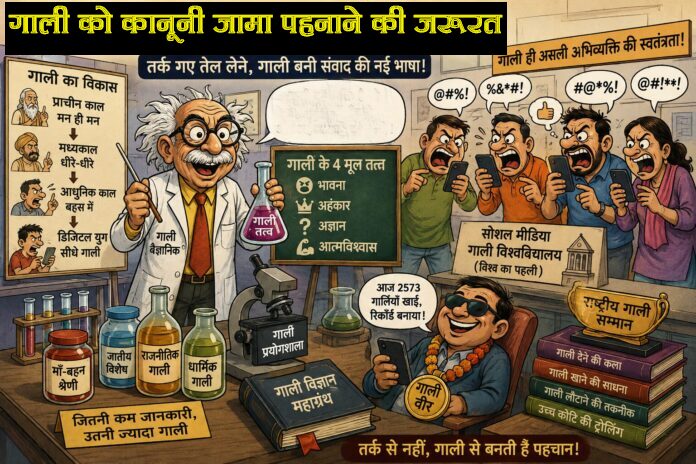 Gaali Ko Kanuni Jaama Pahnane Ki Zarurat 01 Image